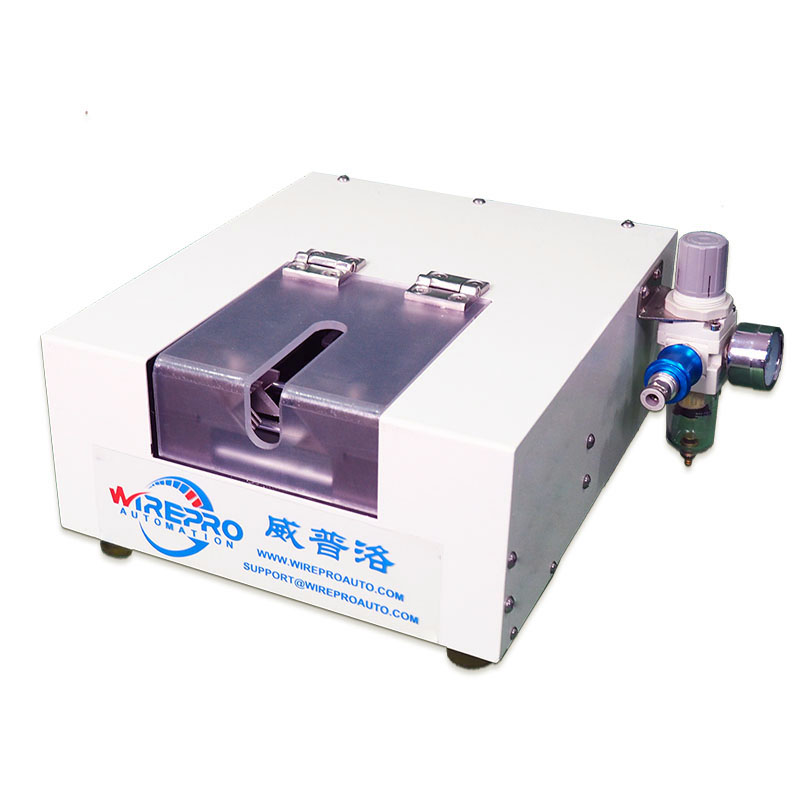 Pneumatic wire online stripping machine