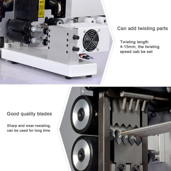 SU-T42 Automatic two wires cutting stripping twisting machine - WIREPRO ...