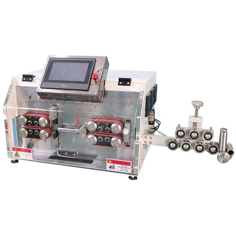 SM-R30 Multi cores cable cut strip and inner core strip machine