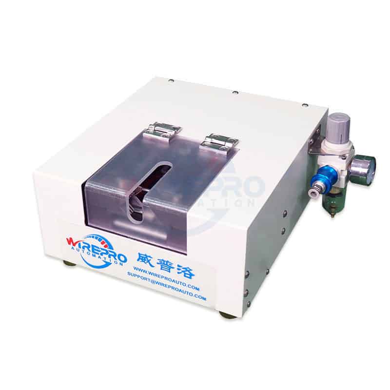 pneumatic semi automatci wire strpper wire stripping machine