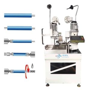 Automatic two ends wire cut strip terminal crimping machine