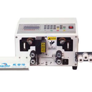Automatic one core wire cutting stripping machine