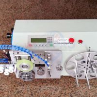 HB-M02 length measuring wire bobbin rewind spooling machine