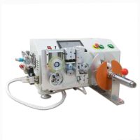 HB-M02 length measuring wire bobbin rewind spooling machine