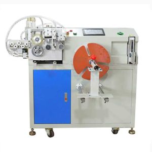 HB-MF1 meter counting cable wire coiling and bundling machine