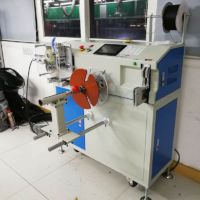HB-MF1 meter counting cable wire coiling and bundling machine