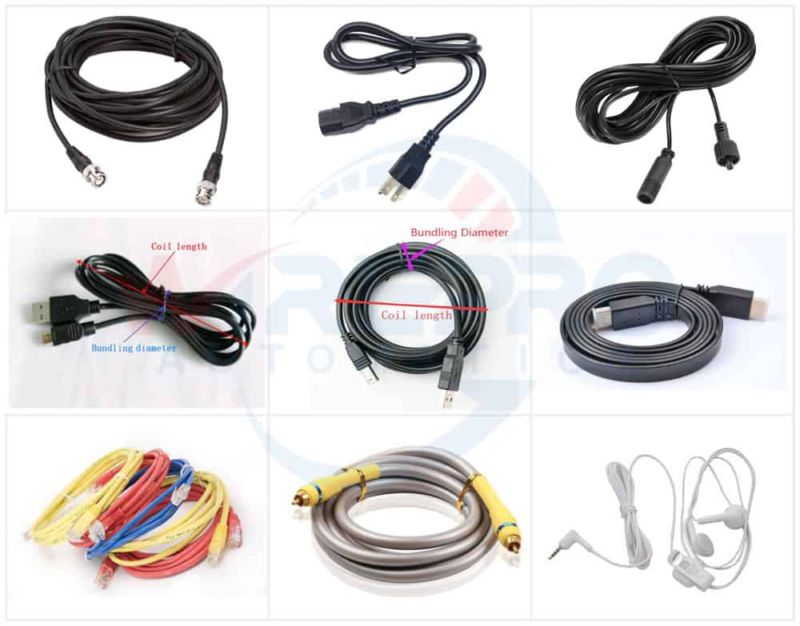 HB-D40 power cord electric wire winding and twisting tie machine