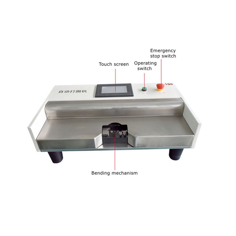 SP-B06 solid wire loops bending arcsmachine simple eye loop making machine - Image 5