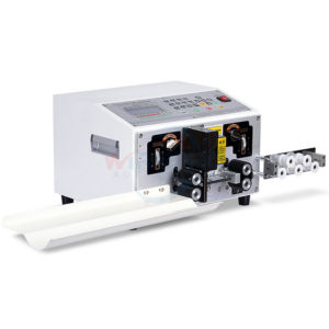 flat cable cutting and stripping machine