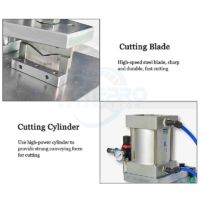 CW-160 CW-240 Semi-auto pneumatic heavy duty wire cable cutting machine — изображение 4