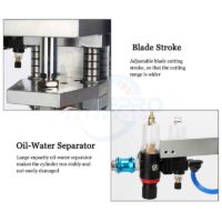 CW-160 CW-240 Semi-auto pneumatic heavy duty wire cable cutting machine — изображение 5