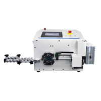 SU-BA6 custom automatic solid cable cut strip 3d wire bending machine