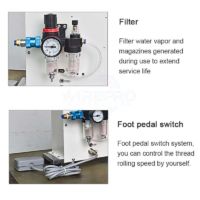 PB-E60 Ethernet cable twisted-pair wire separating and straightening machine - Imagen 6