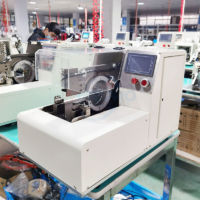 HW-SC01 different shape and size materials tape spot taping machine - Image 4