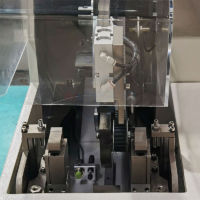 HW-SC01 different shape and size materials tape spot taping machine - Image 5