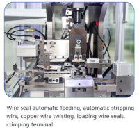 ⁦TS-W01 wire connector seals loading wire stripping and crimping machine⁩ - الصورة ⁦5⁩