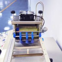 CH-105 Automatic desktop cold and hot harness expandable braided sleeving cutting machine - Gambar 7