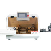 SM-R10 small size multi conductor cable wire automatic cut strip machine